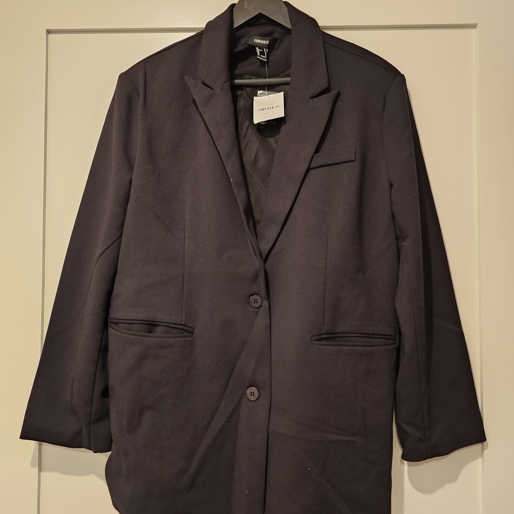 Forever 21 Black Blazer